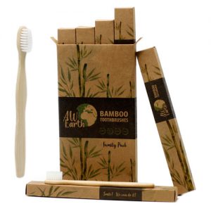 family pack bamboo toothbrush