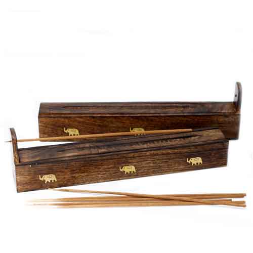 Mango Wood Incense Box